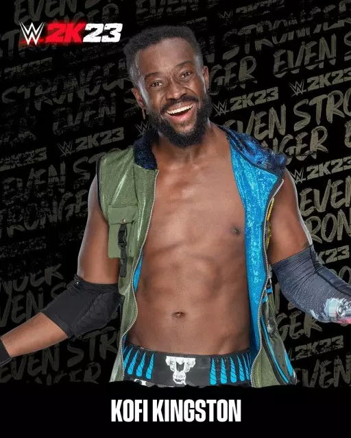 wwe2k23 artworks kofi kingston