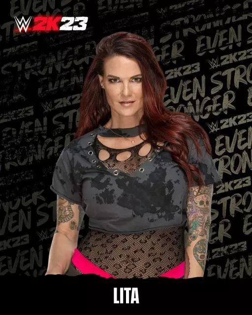 wwe2k23 artworks lita