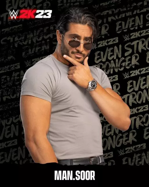 wwe2k23 artworks mansoor