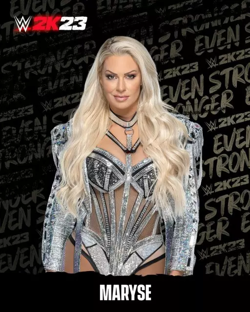 wwe2k23 artworks maryse