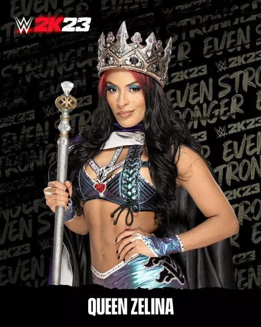 wwe2k23 artworks queen zelina