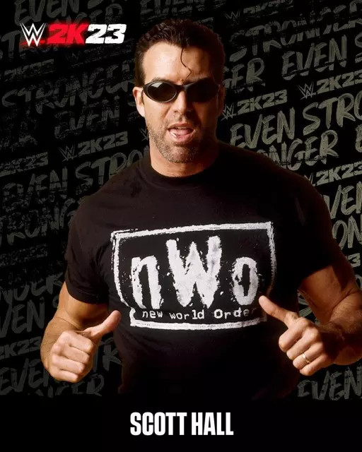 wwe2k23 artworks scott hall nwo