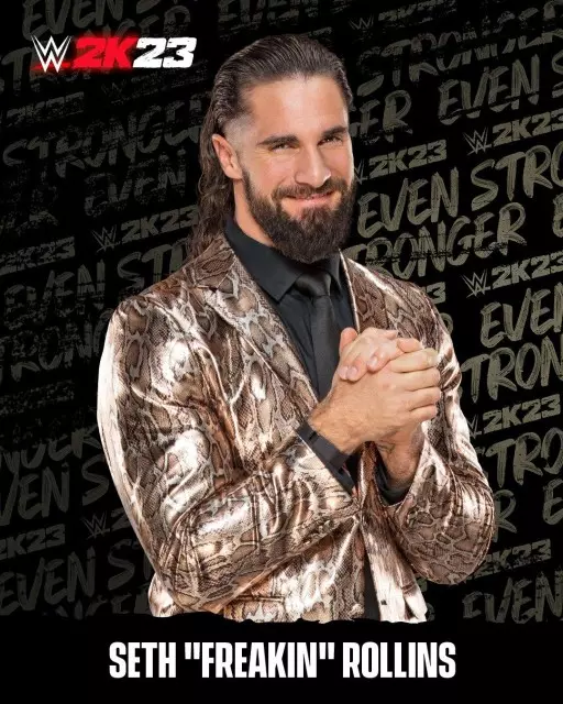 wwe2k23 artworks seth freakin rollins