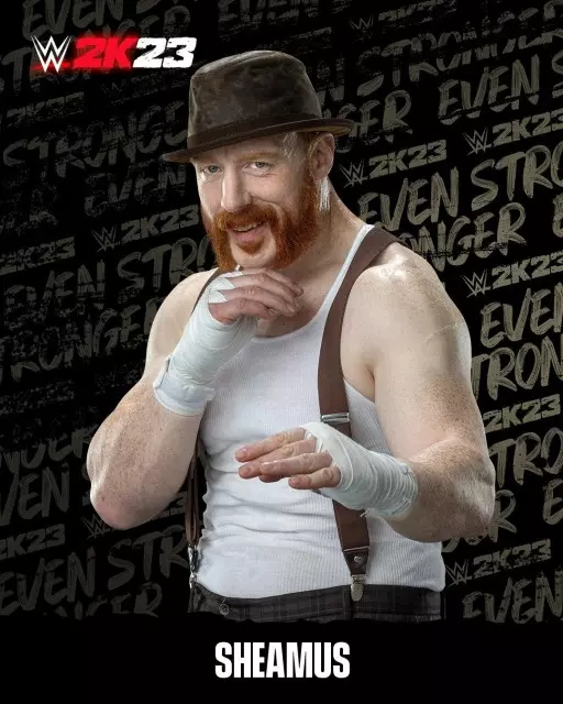 wwe2k23 artworks sheamus