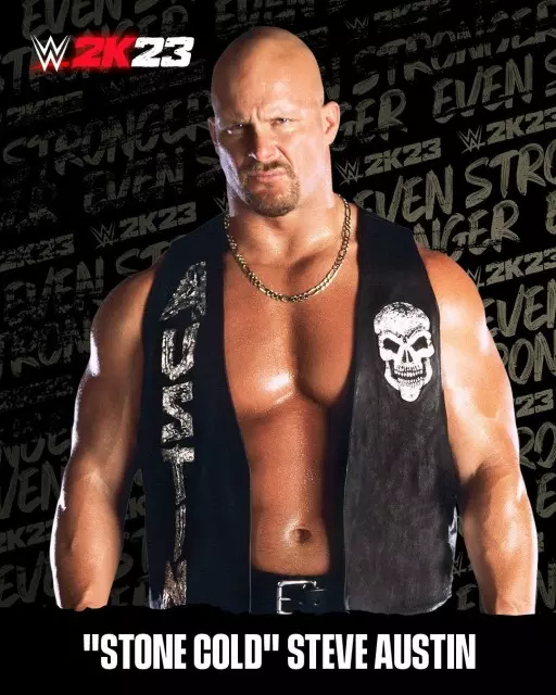 wwe2k23 artworks stone cold steve austin