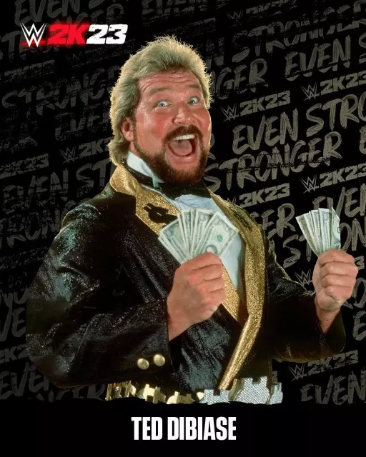 wwe2k23 artworks ted dibiase