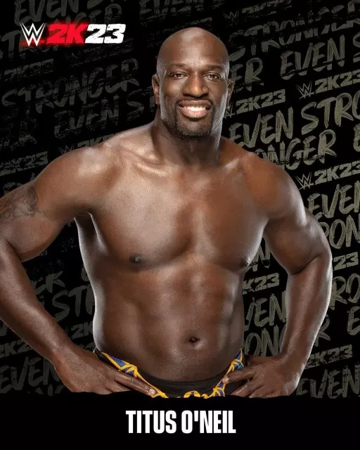 wwe2k23 artworks titus o neil