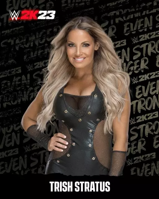 wwe2k23 artworks trish stratus 2