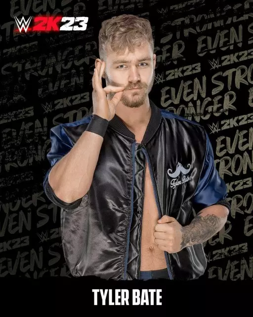 wwe2k23 artworks tyler bate