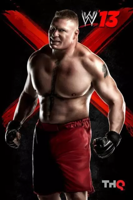 wwe13 artworks brock lesnar