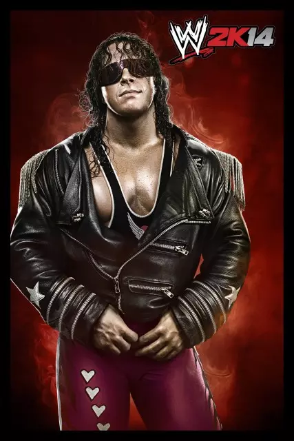 wwe2k14 artworks bret hart