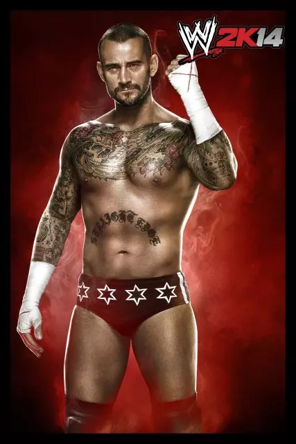 wwe2k14 artworks cm punk