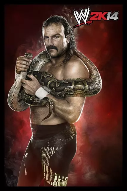 wwe2k14 artworks jake the snake roberts