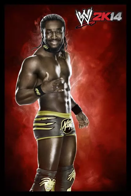 wwe2k14 artworks kofi kingston