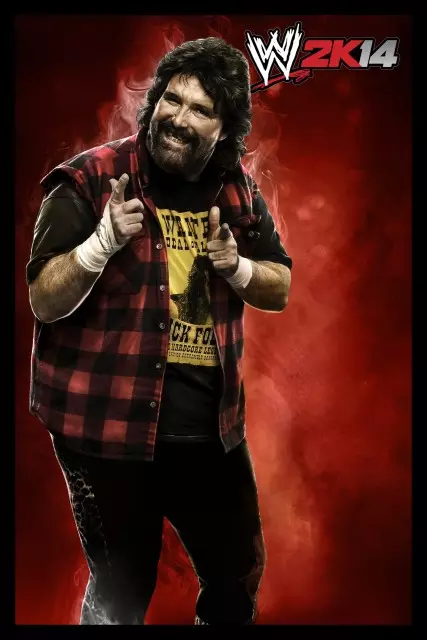 wwe2k14 artworks mick foley