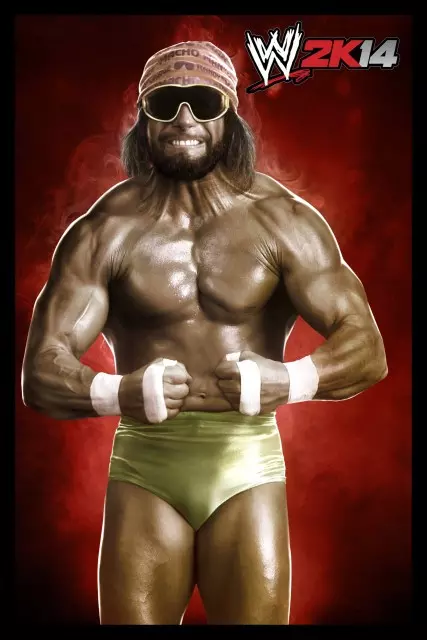 wwe2k14 artworks randy savage