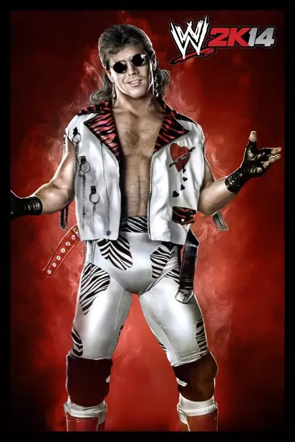 wwe2k14 artworks shawn michaels retro