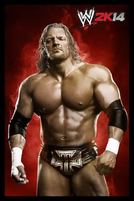 wwe2k14 artworks triple h retro