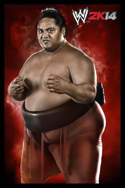 wwe2k14 artworks yokozuna