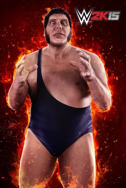 wwe2k15 artworks andre the giant