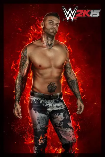 wwe2k15 artworks corey graves