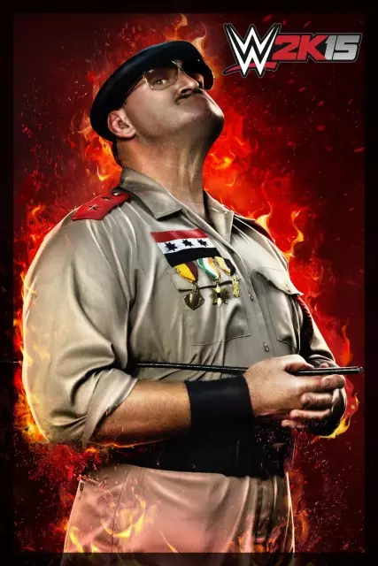 wwe2k15 artworks sgt slaughter