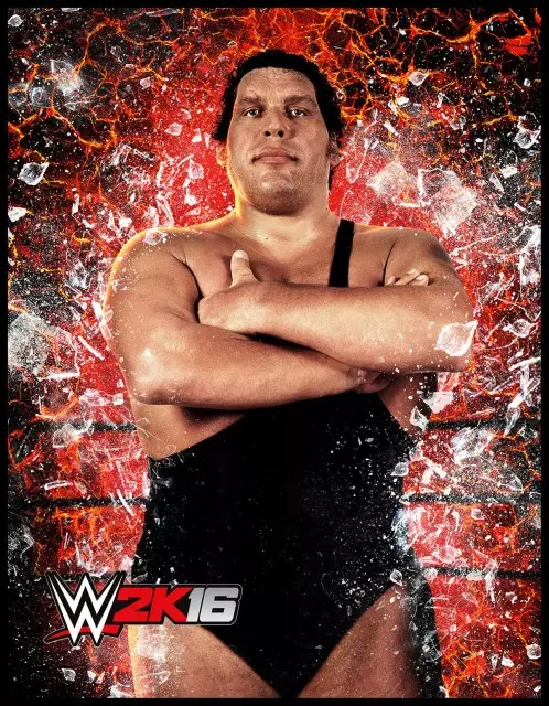 wwe2k16 artworks andre the giant