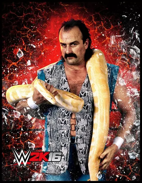 wwe2k16 artworks jake roberts