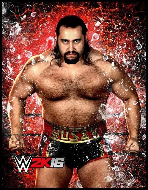 wwe2k16 artworks rusev