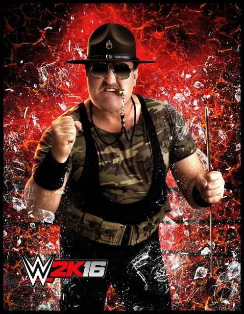 wwe2k16 artworks sgt slaughter