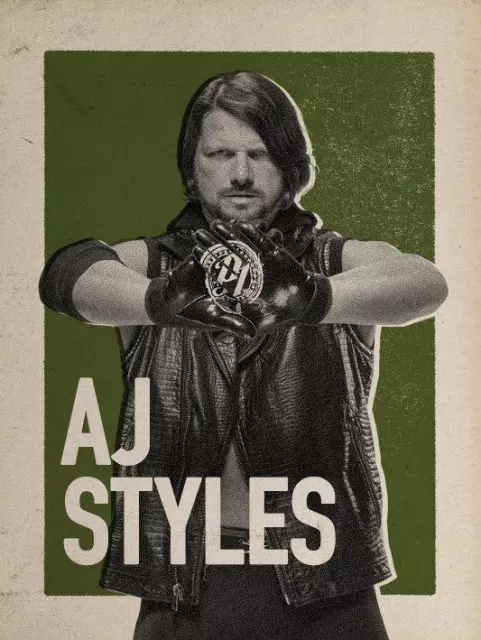 wwe2k17 artworks aj styles