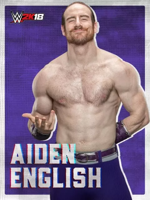 wwe2k18 artworks aiden english