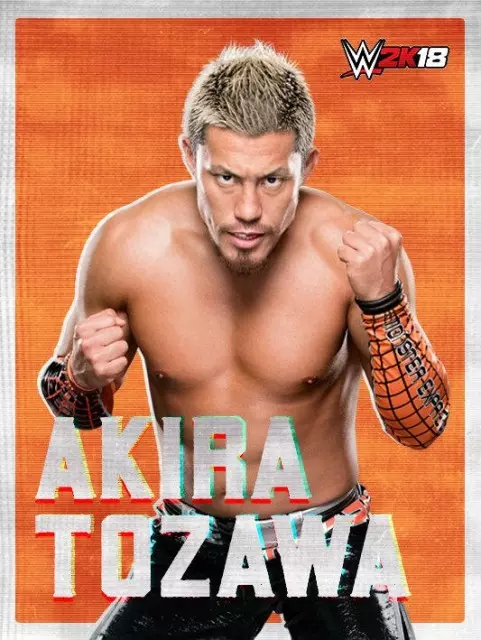 wwe2k18 artworks akira tozawa