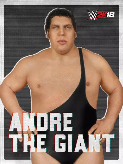 wwe2k18 artworks andre the giant