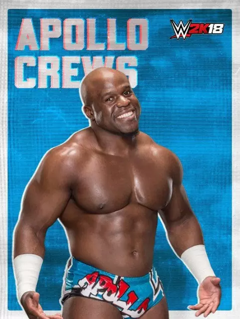 wwe2k18 artworks apollo crews