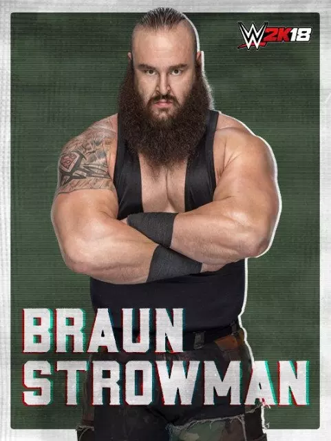 wwe2k18 artworks braun strowman