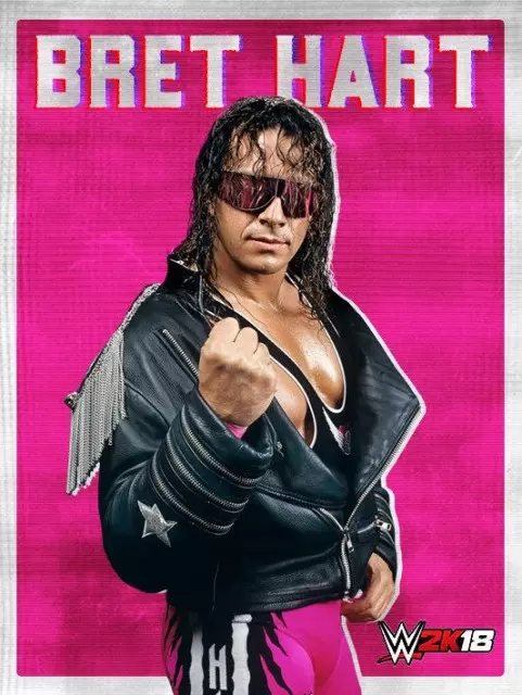 wwe2k18 artworks bret hart