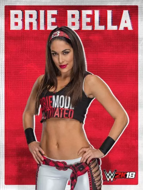 wwe2k18 artworks brie bella