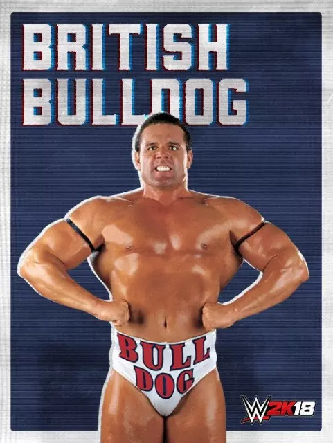 wwe2k18 artworks british bulldog