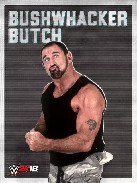 wwe2k18 artworks butch