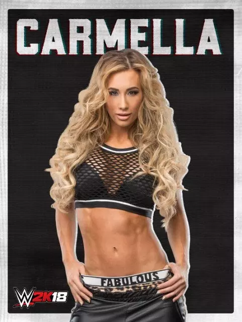 wwe2k18 artworks carmella