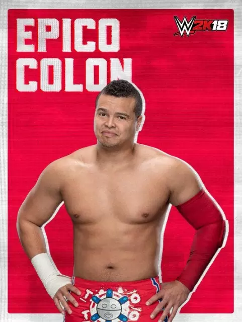 wwe2k18 artworks epico colon