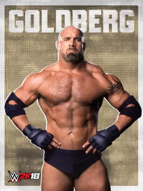 wwe2k18 artworks goldberg