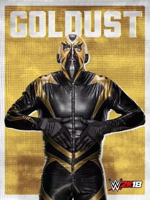 wwe2k18 artworks goldust