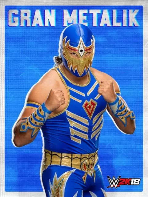 wwe2k18 artworks gran metalik