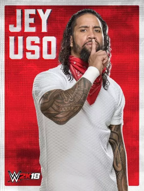 wwe2k18 artworks jey uso