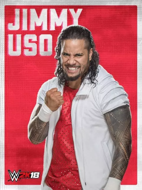 wwe2k18 artworks jimmy uso