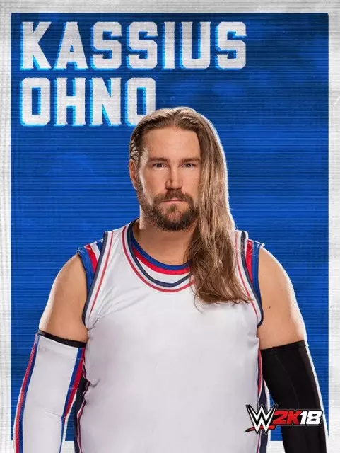 wwe2k18 artworks kassius ohno