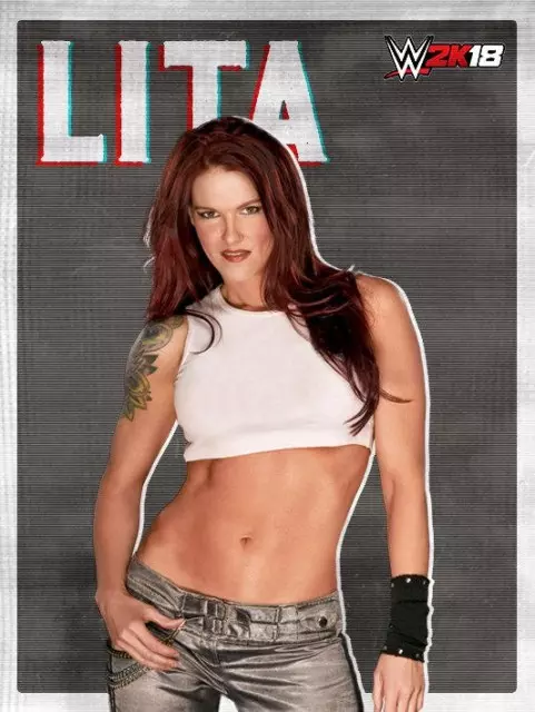 wwe2k18 artworks lita