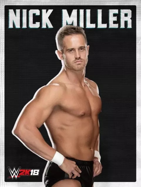 wwe2k18 artworks nick miller